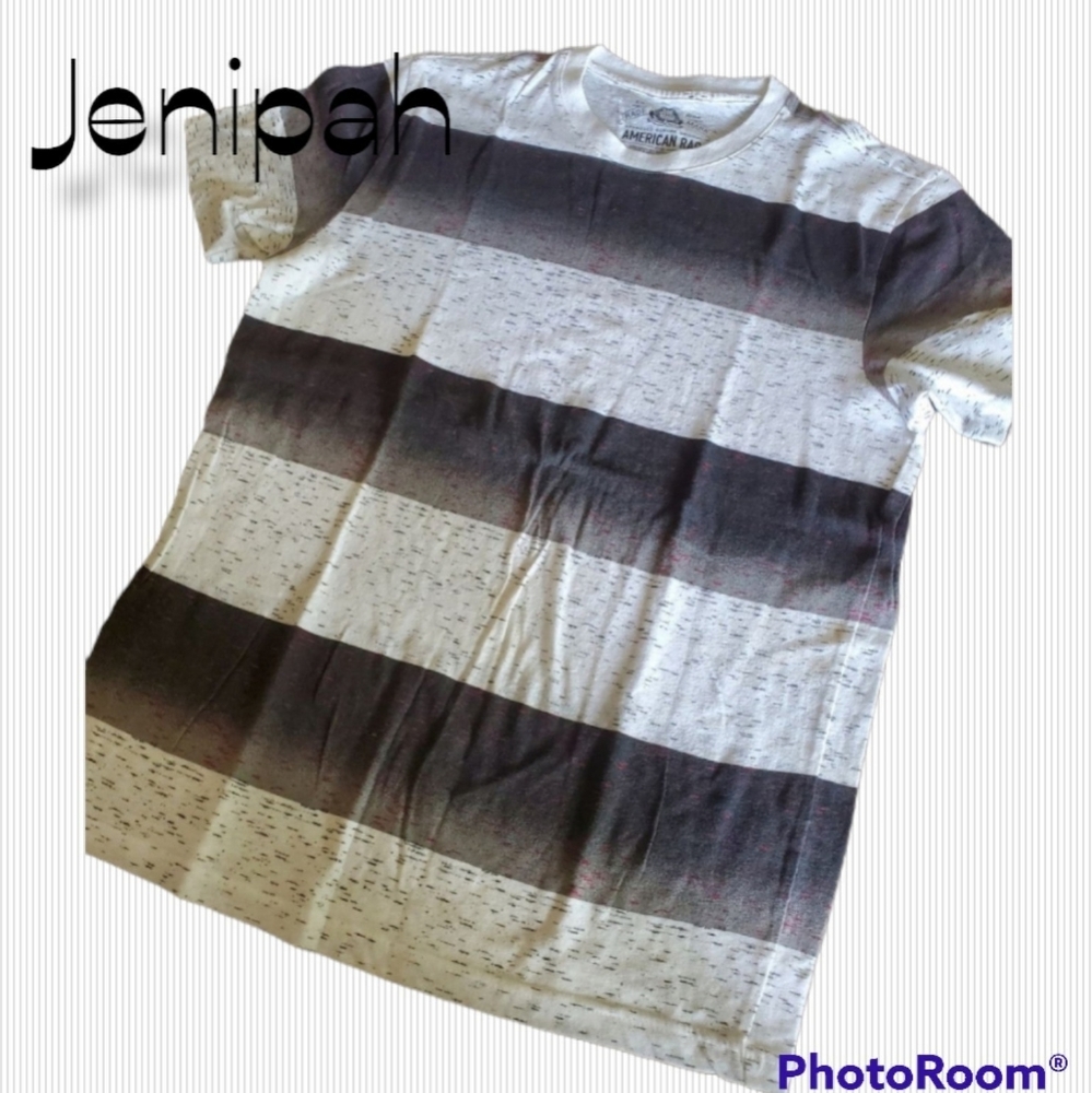 American Rag Boy's Crew Neck Striped Tee sz Small